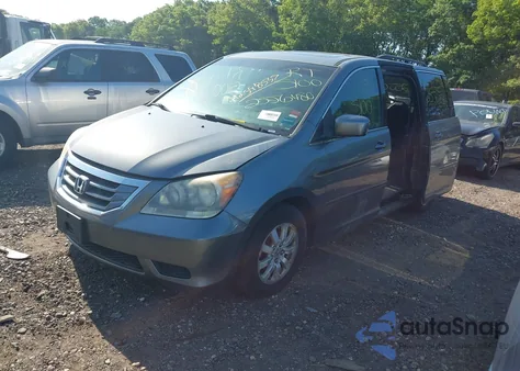 2009 Honda Odyssey Ex-L из США, поврежденный, VIN 5FNRL38759B013410